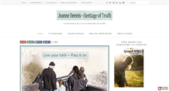 Desktop Screenshot of jeannedennis.com